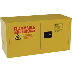 JAMCO BY15 Flammable Safety Cabinet 6 Gallon Yellow | AG6ZTZ 49R166