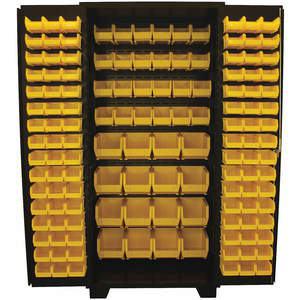 JAMCO DE236-BL Bin Cabinet 78 x 36 x 24 With 136 Bins | AA8KJE 18H139