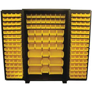 JAMCO DE248-BL Bin Cabinet 78 x 48 x 24 With 176 Bins | AA8KJF 18H140