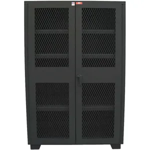 JAMCO DM148-BL Storage Cabinet 14 Gauge 78 Inch H 48 Inch Width | AA8KFR 18H079