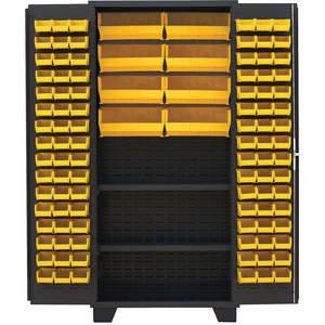 JAMCO DN236-BL Bin Shelf Cabinet 78 x 36 x 24 With 104 Bins | AA8KJJ 18H143