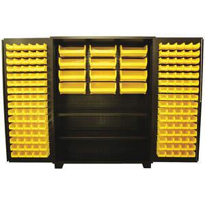 JAMCO DN260-BL Bin Shelf Cabinet 78 x 60 x 24 With 172 Bins | AA8KJL 18H145