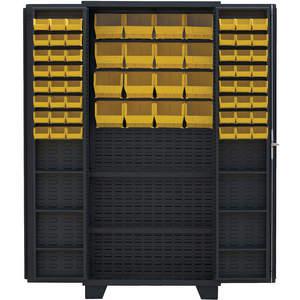 JAMCO DU236-BL Bin Shelf Cabinet 78 x 36 x 24 With 64 Bins | AA8KJX 18H155