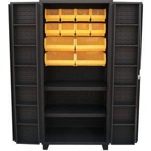 JAMCO DW236-BL Bin Shelf Cabinet 78 x 36 x 24 With 12 Bins | AA8KKD 18H161