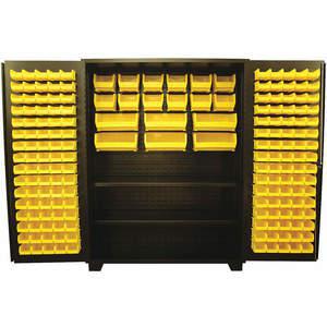 JAMCO DX260-BL Bin Shelf Cabinet 78 x 60 x 24 With 178 Bins | AA8KJV 18H153