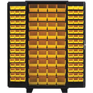JAMCO DZ236-BL Bin Cabinet 78 x 36 x 24 With 132 Bins | AA8KHW 18H131