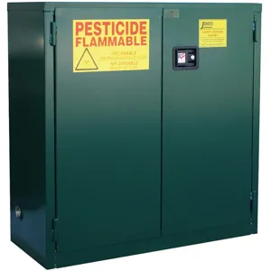 JAMCO FK12 Pesticide Safety Cabinet 12 Gallon Green | AG6ZUH 49R175