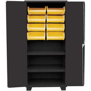 JAMCO HH236-BL Bin Shelf Cabinet 78 x 36 x 24 With 8 Bins | AA8KGK 18H097