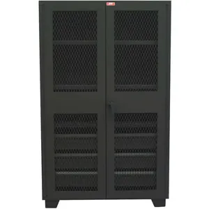 JAMCO HU248-BL Storage Cabinet 14 Gauge 78 Inch H 48 Inch Width | AA8KFH 18H070