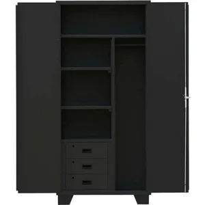 JAMCO MK236-BL Storage Cabinet 14 Gauge 78 Inch H 36 Inch Width | AA8KFY 18H086