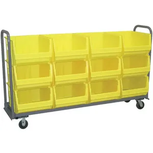 JAMCO RL178-U7 Mobile Bin Cart 2000 Lb. 78 Inch Length | AA7LFQ 16C708