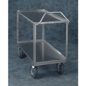 JAMCO XB236-N8 Utility Cart Stainless Steel 42 Lx25 W 1200 Lb. Capacity | AF6CEN 9WHX2