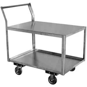 JAMCO XL236-U5 Utility Cart Stainless Steel 42 Lx25 W 1200 Lb. Capacity | AE7MHC 5ZGH5