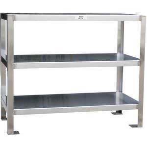 JAMCO YG130 Work Stand, 3 Shelves, 30W x 18D x 32H, Stainless Steel | AA7JNC 16A319