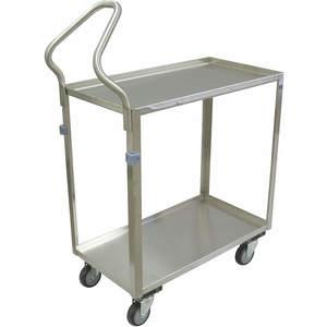JAMCO ZG236-U4-AS Utility Cart Stainless Steel 40 Lx23 W 600 Lb. Capacity | AA7LWH 16D069