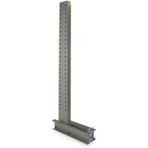 JARKE 25CS31120 Cantilever Rack Single Upright 120 x 34 Inch | AG9FLE 1CHW3