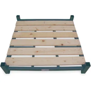 JARKE BB2-4848HW Stack Rack Base Wood 48x48 Inch 2000 Lb. | AA9CRP 1CJD5