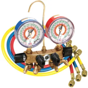 JB INDUSTRIES 26233 Manifold Gauge Set 4 Valve | AA6TYD 14X854