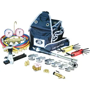 JB INDUSTRIES MSKIT1 Mini-Split Tool Kit With 1/4 Inch High Pressure Hose | AH6FPR 35YX50