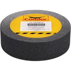 JESSUP MANUFACTURING 3200-2 Antislip Tape, Silicon Carbide, Size 6 Inch x 60 Feet, Black | AA4BXP 12E847