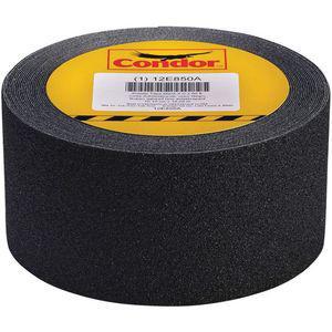JESSUP MANUFACTURING 3200-4 Antislip Tape, Silicon Carbide, Size 4 Inch x 60 Feet, Black | AA4BXT 12E850
