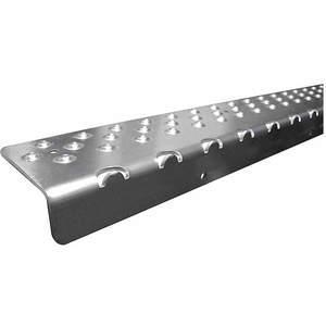 JESSUP MANUFACTURING NSN100 Stair Nosing Silver Aluminium 2-1/2 Feet Width | AB4VEY 20G094