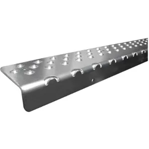 JESSUP MANUFACTURING NSSN100 Stair Nosing Silver Aluminium 2-1/2 Feet Width | AB4VFE 20G101