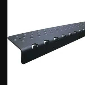 JESSUP MANUFACTURING NSN290 Stair Nosing Black Aluminium 4 Feet Width | AB4VFC 20G098