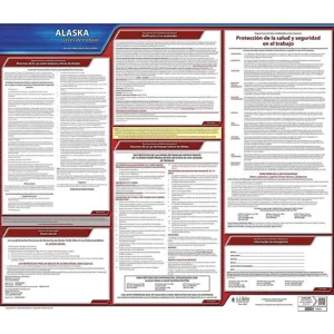 JJ KELLER 200-AK Labor Law Poster State Labor Law AK | AH2HWR 29EA39