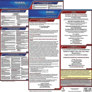 JJ KELLER 200-ID-3 Labor Law Poster Federal / State ID SP 20 Inch Height 3 Year | AH6RCE 36EW35