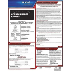 JJ KELLER 200-KS Labor Law Poster State Labor Law KS | AH2HXJ 29EA55