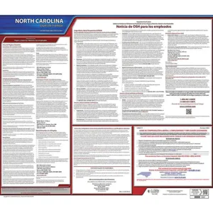 JJ KELLER 200-NC Labor Law Poster State Labor Law NC | AH2HXW 29EA66