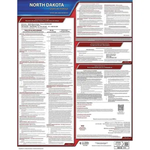 JJ KELLER 200-ND Labor Law Poster State Labor Law ND | AH2HXX 29EA67