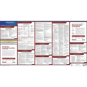 JJ KELLER 200-NJ Labor Law Poster State Labor Law NJ | AH2HYA 29EA70