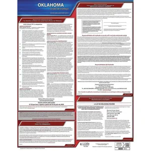 JJ KELLER 200-OK Labor Law Poster State Labor Law OK | AH2HYF 29EA75