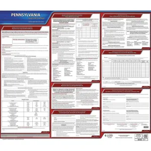 JJ KELLER 200-PA Labor Law Poster State Labor Law PA | AH2HYH 29EA77