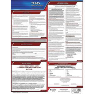 JJ KELLER 200-TX Arbeitsrechtsplakat Staatliches Arbeitsrecht TX | AH2HYQ 29EA84