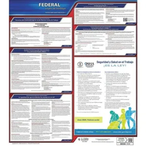 JJ KELLER 37989 Federal Employment Law Poster English | AF6DPZ 9XWL7