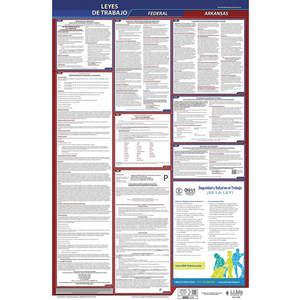JJ KELLER 400-AR-5 Labor Law Poster Federal and State AR SP 26 Inch Height 5 Year | AH6QRM 36EU10