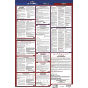 JJ KELLER 400-HI-3 Labor Law Poster Federal / State HI SP 26 Inch Height 3 Year | AH6QMG 36ET12