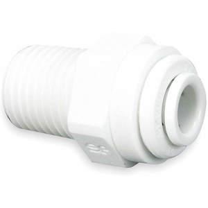 JOHN GUEST CI011222W-PK10 Male Connector 3/8 Inch Tube Outer Diameter Wh - Pack Of 10 | AB4BME 1WTG5