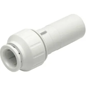 JOHN GUEST PEI062820 Reducer 3/4 x 1/2 Inch Tube Pex White | AA7WYH 16T740