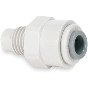 JOHN GUEST PI0108F4S-PK10 Connector 1/4 Inch Tube Outer Diameter Acetal - Pack Of 10 | AB4BGN 1WRT6