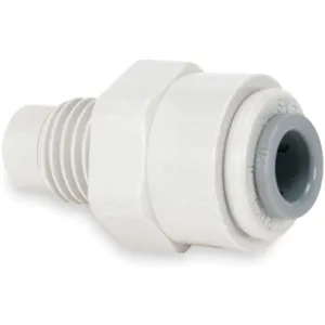 JOHN GUEST PI0112F6S-PK10 Connector 3/8 Inch Tube Outer Diameter Acetal - Pack Of 10 | AB4BGP 1WRT7