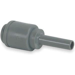 JOHN GUEST PI061612S-PK10 Reducer 1/2 Inch Tube Outer Diameter Acetal Gray - Pack Of 10 | AB4BHW 1WRW9