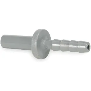 JOHN GUEST PI251612S-PK10 Stem 1/2 Inch Tube Outer Diameter Acetal Gray - Pack Of 10 | AB4BLZ 1WTE9