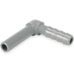 JOHN GUEST PI291208S-PK10 Elbow 3/8 Inch Tube Outer Diameter Acetal Gray - Pack Of 10 | AC2EKH 2JFY6