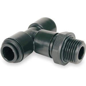 JOHN GUEST PM100602E-PK10 Swivel Branch Tee 6mm Tube Outer Diameter Black - Pack Of 10 | AB4CAB 1WUH1