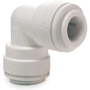 JOHN GUEST PPM0308W-PK10 Union Elbow Tube Outer Diameter 5/16 Inch Polypropylene - Pack Of 10 | AB4BNT 1WTL4