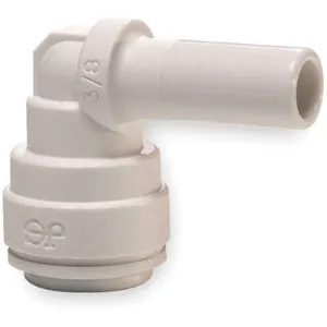 JOHN GUEST PP221616W-PK10 Plug In Elbow Tube Outer Diameter 1/2 Inch Polypropylene - Pack Of 10 | AB4BQK 1WTT7